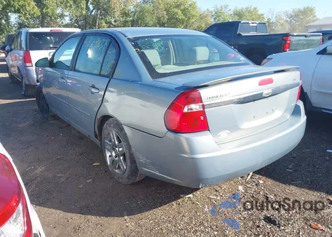 2007 Chevrolet Malibu Lt из США, поврежденный, VIN 1G1ZT58F17F112259